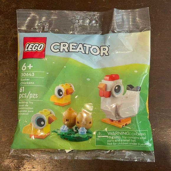 LEGO Creator 30643 Easter Chickens Polybag Set New Sealed in Hand - Picture 1 of 5